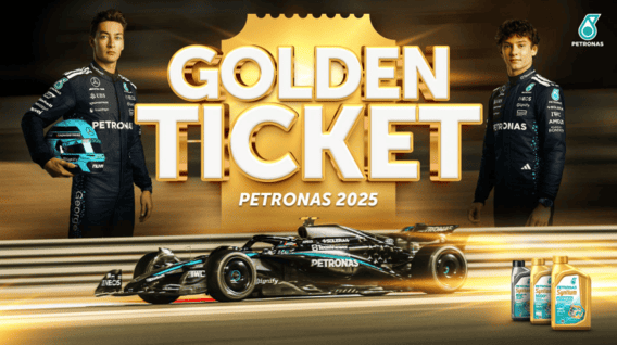 Golden Ticket PETRONAS 2025